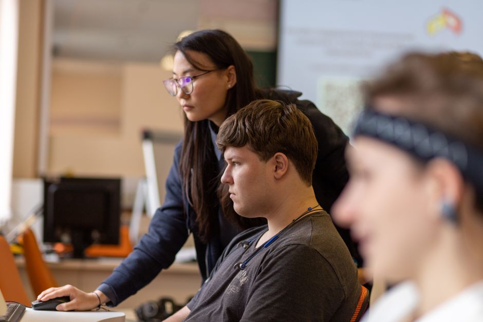 Projektarbeit und Code-Reviews im Kurs